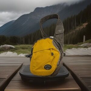 Osprey Warp Sling Crossbody Messenger Travel Hiking Birding 80% Recycled Go Bag